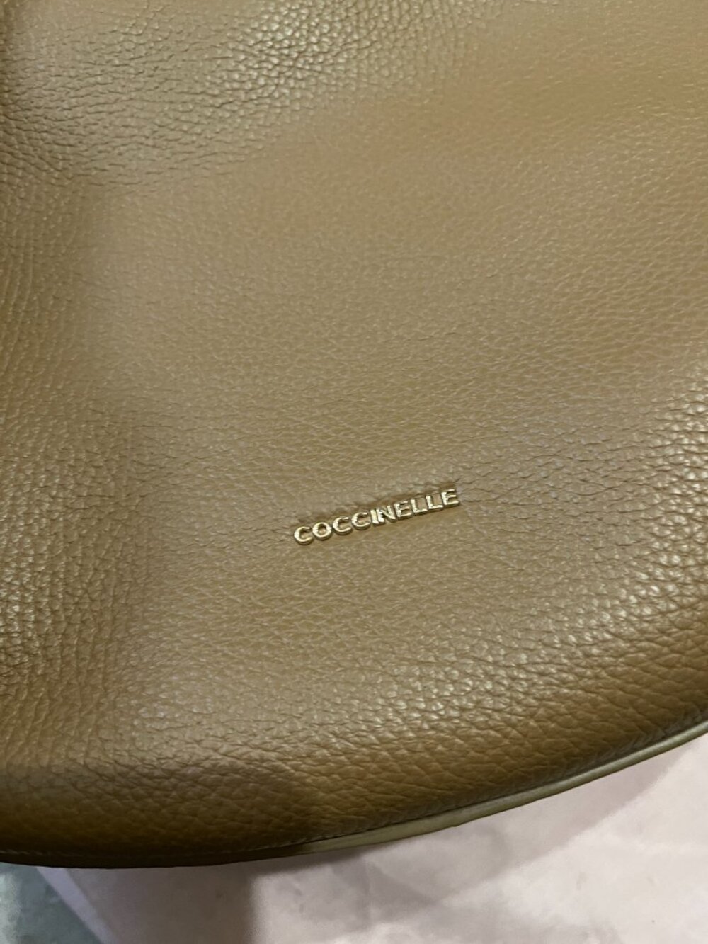 Coccinelle Slouchy Half Moon Soft Leather Bag - Picture 6 of 6